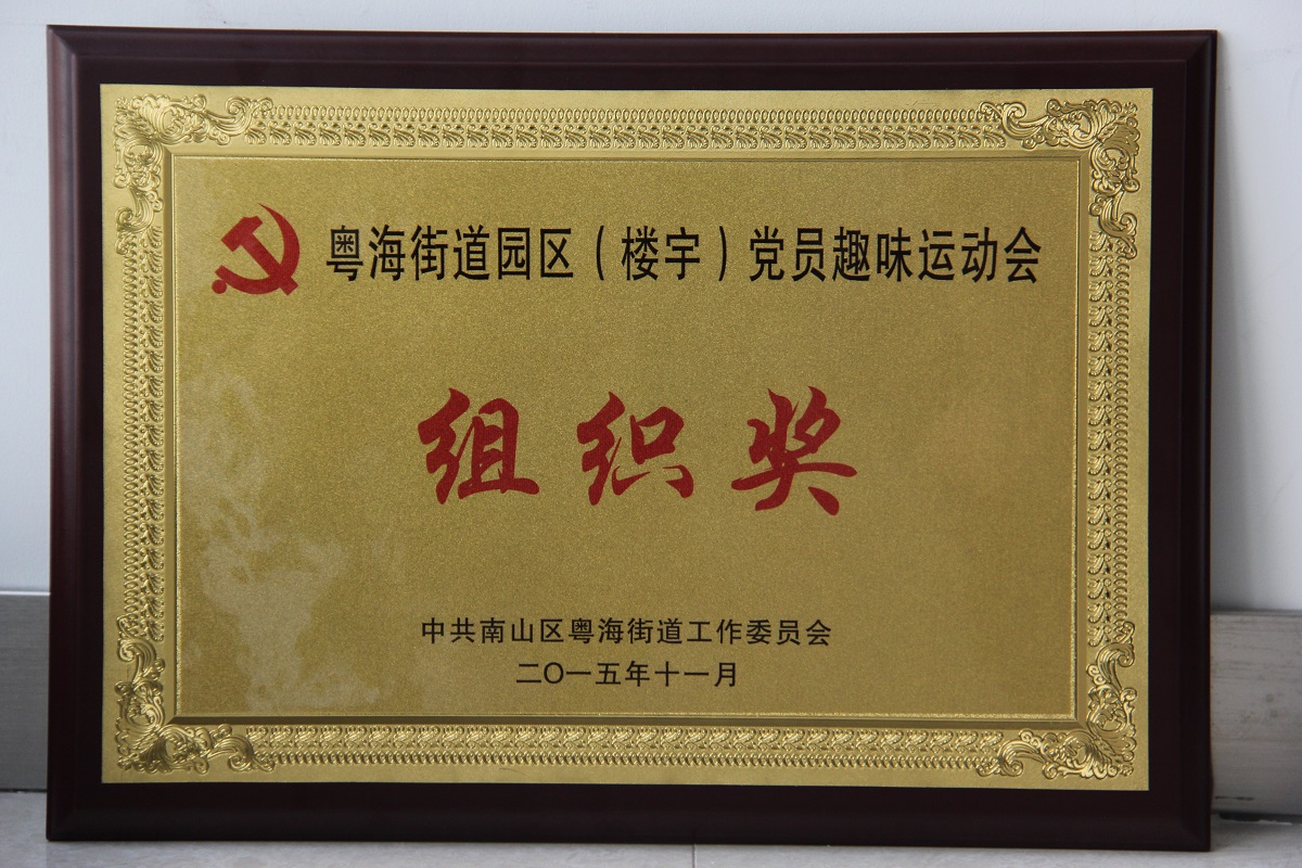 2015 工会-粤海街道办组织奖